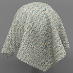 Мебельная ткань Шенилл голубой цвет 142 см T4-52 варинант исполнения - 14 | Loft Concept в Брянске