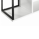 Полка навесная белая открытая Strict Lines  варинант исполнения - 5 | Loft Concept в Брянске