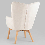 Белое кресло на ножках из массива CORDELIA варинант исполнения - 5 | Loft Concept в Брянске