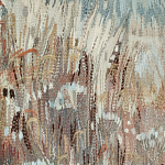 Современный Гобелен из шерсти в бежевых тонах Spring варинант исполнения - 1 | Loft Concept в Брянске