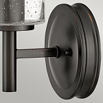 Бра с плафоном в форме цилиндра из прозрачного стекла с пузырьками Hinkley варинант исполнения - 10 | Loft Concept в Брянске