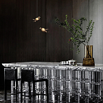 Подвесной светильник с прозрачной стеклянной птичкой Serip Voa варинант исполнения - 9 | Loft Concept в Брянске