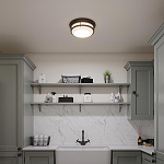 Потолочный светильник с белым матовым стеклянным плафоном в форме перевернутого конуса Hinkley варинант исполнения - 16 | Loft Concept в Брянске