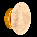 Бра в форме диска из натурального камня Cryptocrystalline Stone варинант исполнения - 9 | Loft Concept в Брянске