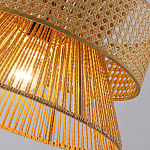 Подвесной светильник с абажуром из натуральных материалов Light Inside the Cell варинант исполнения - 6 | Loft Concept в Брянске