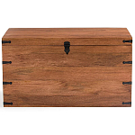 Деревянный сундук из массива манго Mango Wooden Chest Brown варинант исполнения - 4 | Loft Concept в Брянске