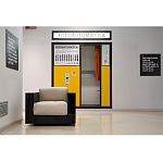 Дизайнерское кожаное кресло Poltronova Saratoga Armchair варинант исполнения - 5 | Loft Concept в Брянске