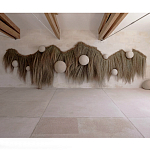 Большая дизайнерская Инсталляция из соломы RAFFIA Installation  варинант исполнения - 7 | Loft Concept в Брянске