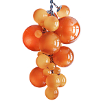 Люстра виноградная гроздь Grape Balls Янтарный цвет варинант исполнения - 2 | Loft Concept в Брянске