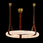 Люстра в форме обруча из натурального камня Minerals of Light варинант исполнения - 4 | Loft Concept в Брянске