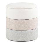 Пуф Three Colors в ткани букле из трех цветов  варинант исполнения - 1 | Loft Concept в Брянске