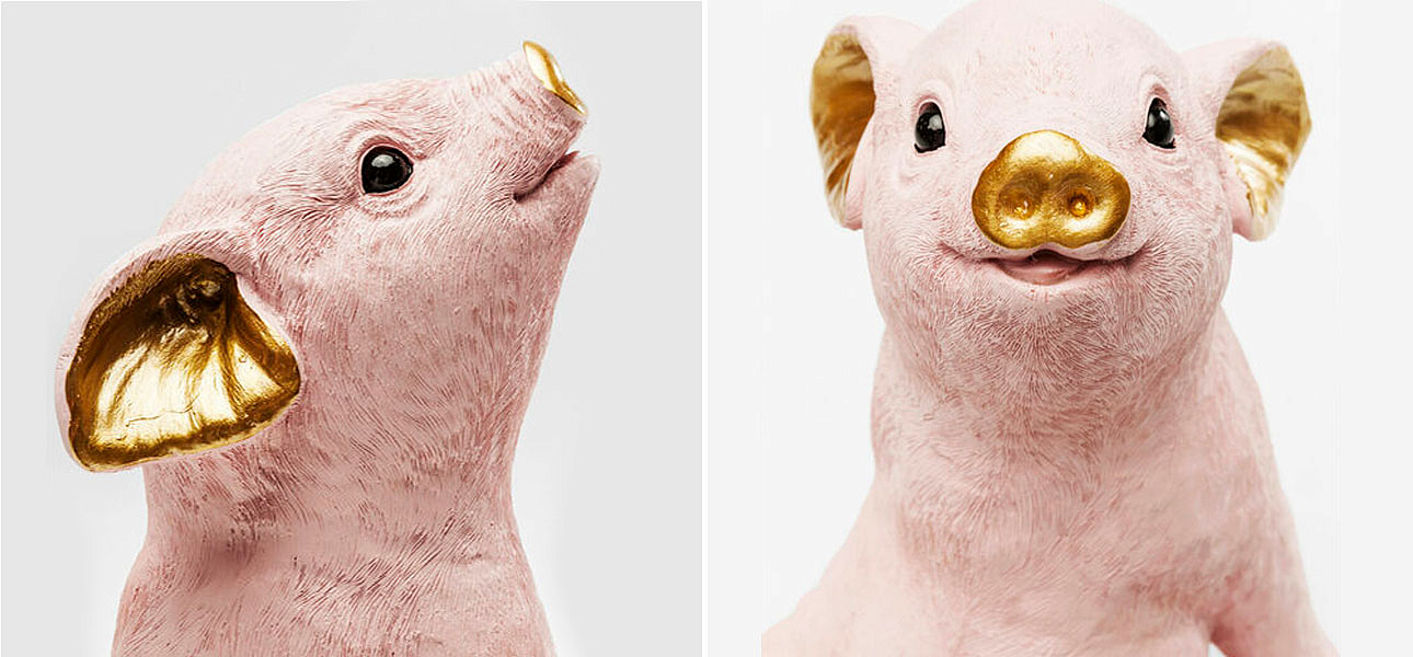 Статуэтка розовый поросенок Pink pig Статуэтка розовый поросенок Pink pig - Loft-Concept в Брянске