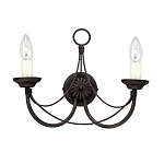 Бра черного цвета с лампой в форме свечи Elstead Lighting варинант исполнения - 4 | Loft Concept в Брянске