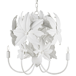 Люстра белая в виде цветков шиповника White Rosehip Flower варинант исполнения - 2 | Loft Concept в Брянске