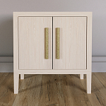 Тумбочка Primo с дверцами шпон Светлый дуб варинант исполнения - 2 | Loft Concept в Брянске