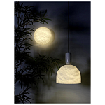 Бра в форме диска из натурального камня Cryptocrystalline Stone варинант исполнения - 6 | Loft Concept в Брянске