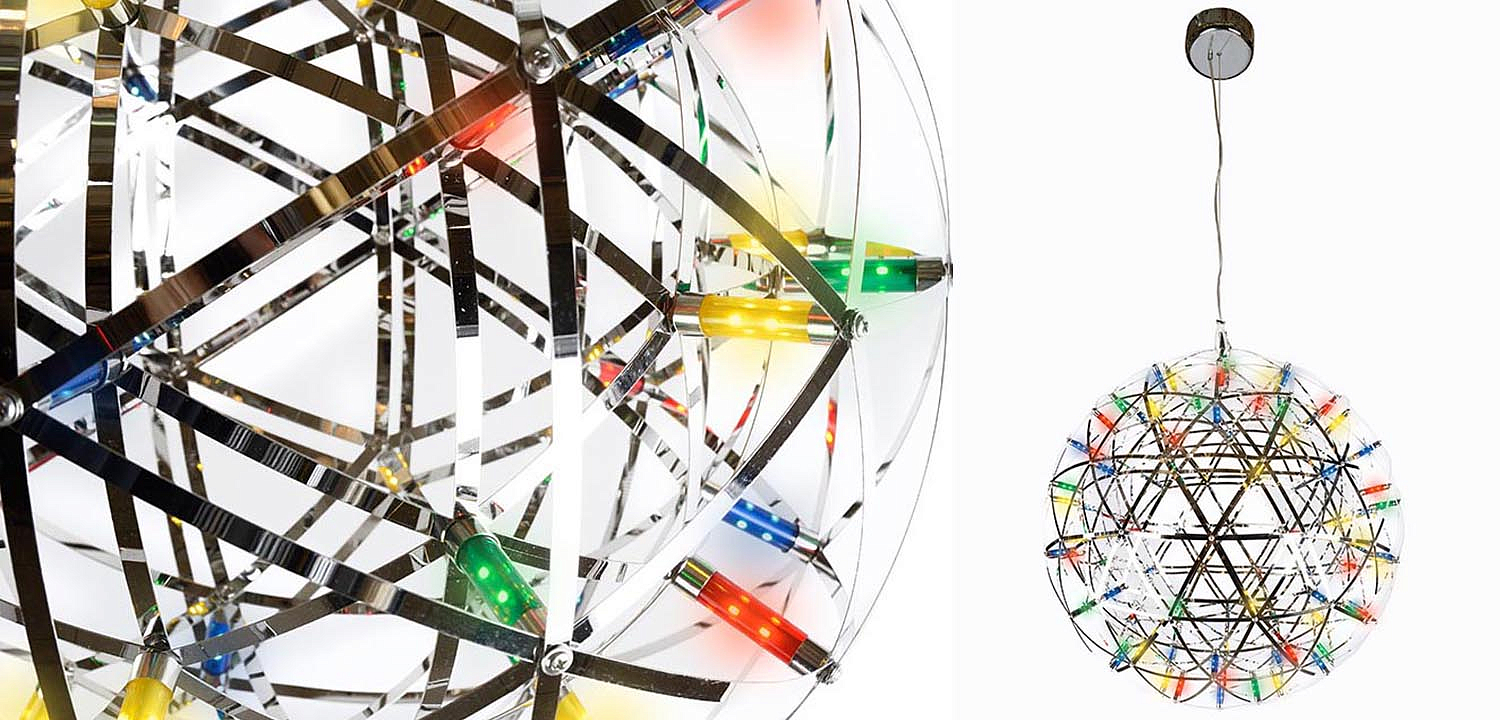 Люстра Moooi 3D Sphere Colored lamp M Люстра Moooi 3D Sphere Colored lamp M - Loft-Concept в Брянске