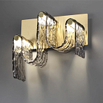 Бра волнистой формы из фактурного стекла Big Wave варинант исполнения - 3 | Loft Concept в Брянске