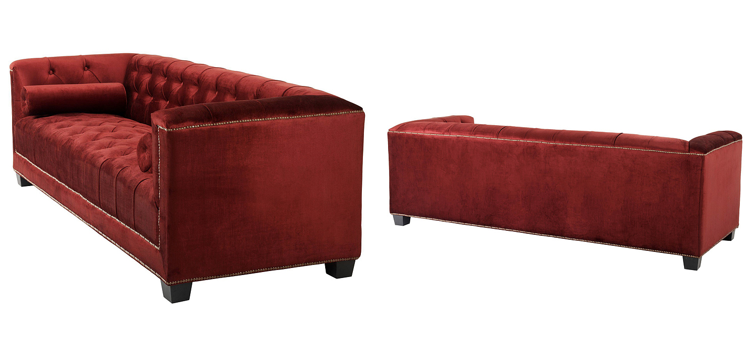 Диван Eichholtz Sofa Paolo red Диван Eichholtz Sofa Paolo red - Loft-Concept в Брянске