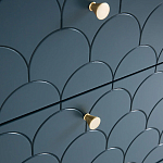 Комод с 6 выдвижными ящиками Scale Ornament Blue Chest of Drawers варинант исполнения - 5 | Loft Concept в Брянске