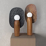 Настольная лампа из дерева Decorative Wooden Lamp варинант исполнения - 2 | Loft Concept в Брянске