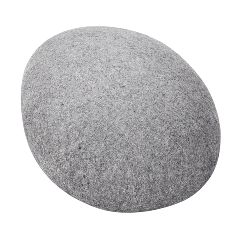 Пуф - Камень SOLID Серый Белый Светло-серый в Брянске | Loft Concept 