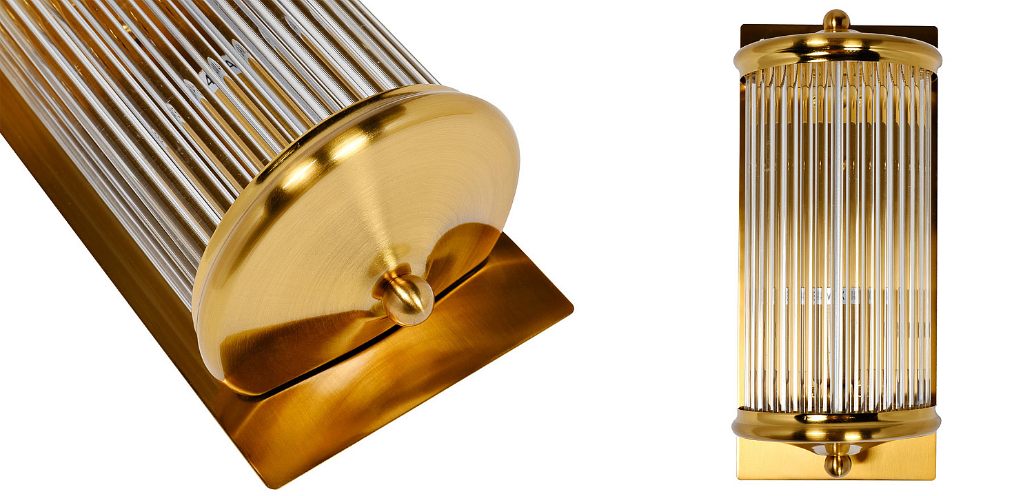 Бра Einar Glass TUBE Gold Бра Einar Glass TUBE Gold - Loft-Concept в Брянске