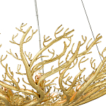 Люстра в форме золотой чаши из кораллов Coral Decor варинант исполнения - 1 | Loft Concept в Брянске