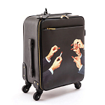 Чемодан дорожный SELETTI Travel Kit Trolley Lipstick Black варинант исполнения - 2 | Loft Concept в Брянске