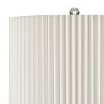 Настольная лампа с плиссированным цилиндрическим абажуром Tightened Waist варинант исполнения - 2 | Loft Concept в Брянске