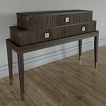 Премиальная Консоль с тремя ящиками Elsa Dreams Walnut варинант исполнения - 1 | Loft Concept в Брянске