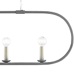 Люстра линейная в овальной раме Traditional Clean Lines варинант исполнения - 1 | Loft Concept в Брянске