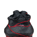 Ваза с красным кожаным жгутом "Красной нитью" варинант исполнения - 2 | Loft Concept в Брянске