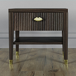 Прикроватная тумбочка с ящиком Elsa Dreams Walnut варинант исполнения - 5 | Loft Concept в Брянске