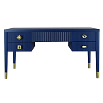 Письменный стол с 4-мя ящиками Elsa Dreams Blue варинант исполнения - 6 | Loft Concept в Брянске