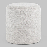 Дизайнерский Пуф Букле Poof Alice Light Gray Boucle  варинант исполнения - 4 | Loft Concept в Брянске