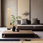 Торшер из натурального камня Stone Constructor варинант исполнения - 8 | Loft Concept в Брянске