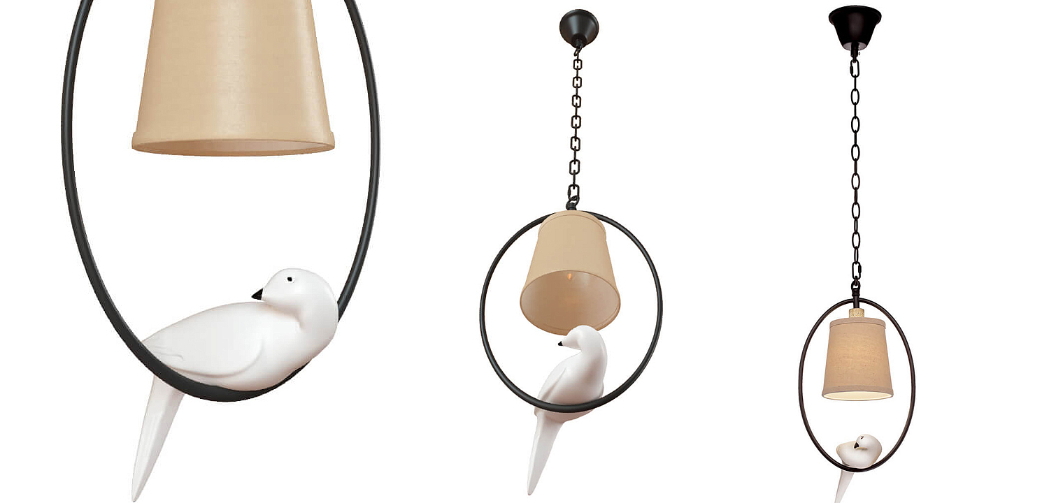 Подвесной светильник Norman Bird Chandelier One II Подвесной светильник Norman Bird Chandelier One II - Loft-Concept в Брянске