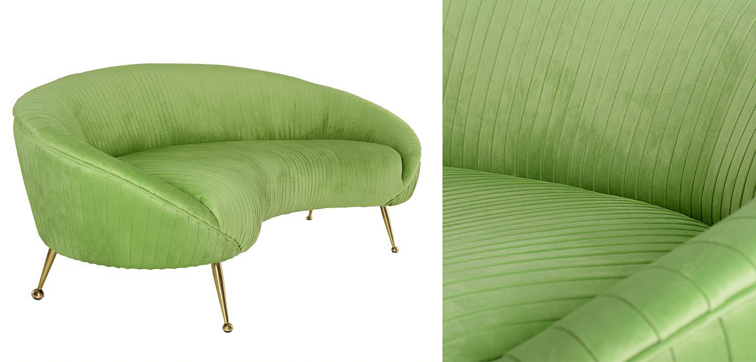 Диван Pebernat Lounge Sofa green Диван Pebernat Lounge Sofa green - Loft-Concept в Брянске