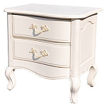 Прикроватная тумба в стиле прованс  с 2-мя ящиками Favre Montmartre Provence Bedside Table варинант исполнения - 1 | Loft Concept в Брянске