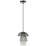 Подвесной светильник Black Grey Mesh Tube Lampshade Hanging Lamp варинант исполнения - 2 | Loft Concept в Брянске