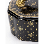 Шкатулка черного цвета с крышкой с фигуркой льва Eden Garden варинант исполнения - 3 | Loft Concept в Брянске