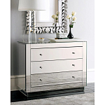 Комод зеркальный с 3-мя ящиками Mirror Chest of Drawers варинант исполнения - 2 | Loft Concept в Брянске