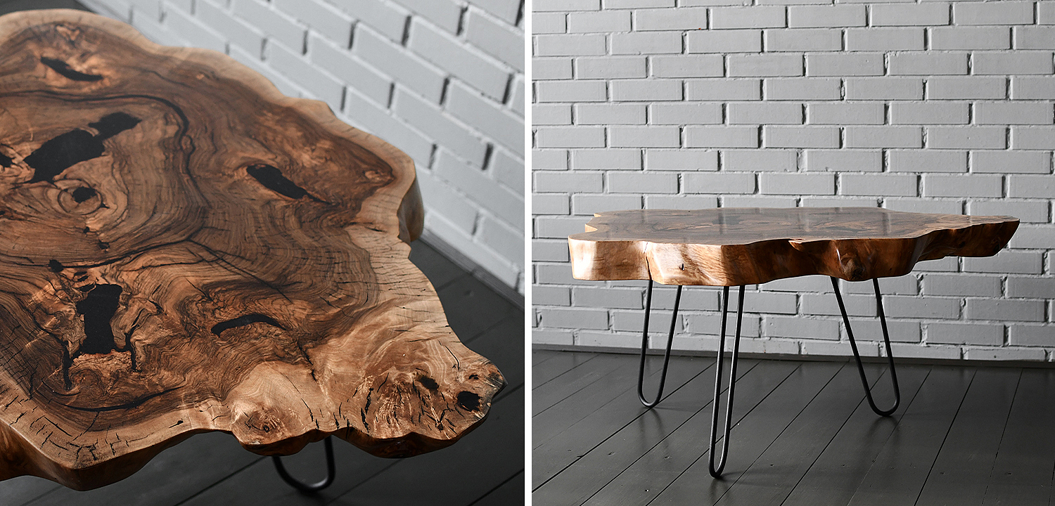 Кофейный стол Rohan Industrial Metal Rust Coffee Table Кофейный стол Rohan Industrial Metal Rust Coffee Table - Loft-Concept в Брянске