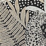 Мебельная ткань Шенилл коричневый принт 280 см T2-146 варинант исполнения - 2 | Loft Concept в Брянске