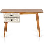 Письменный стол с принтом на ящиках Elise Desk варинант исполнения - 4 | Loft Concept в Брянске