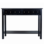 Черная консоль с выдвижными ящиками Monica варинант исполнения - 1 | Loft Concept в Брянске