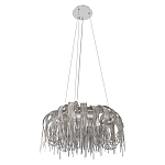 Люстра круглая подвесная с металлическими дугами и длинными цепочками 80 см Atlantis Chain варинант исполнения - 4 | Loft Concept в Брянске