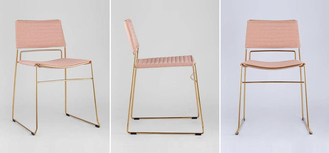 Стул Samuel Chair Розовый Стул Samuel Chair Розовый - Loft-Concept в Брянске