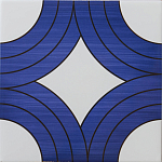 Дизайнерская плитка с узором Восьмерки варинант исполнения - 2 | Loft Concept в Брянске